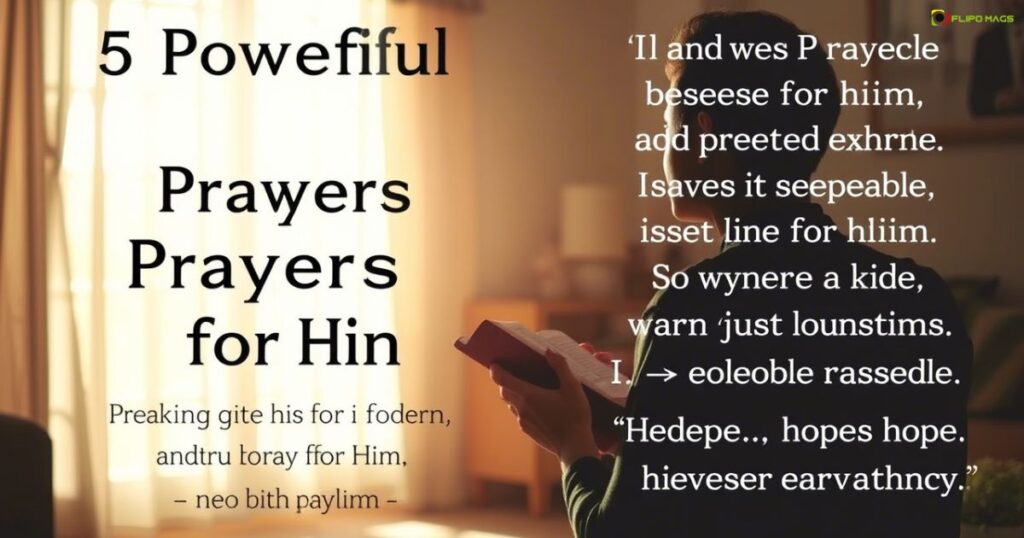 Powerful Prayers for Him